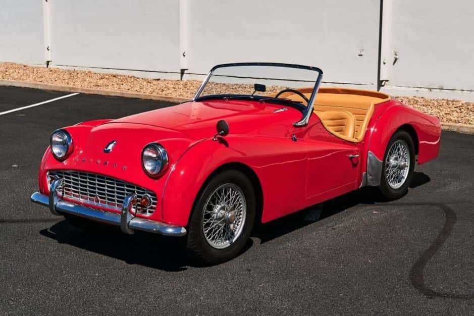 1963 Triumph TR3 sold for $15,500
