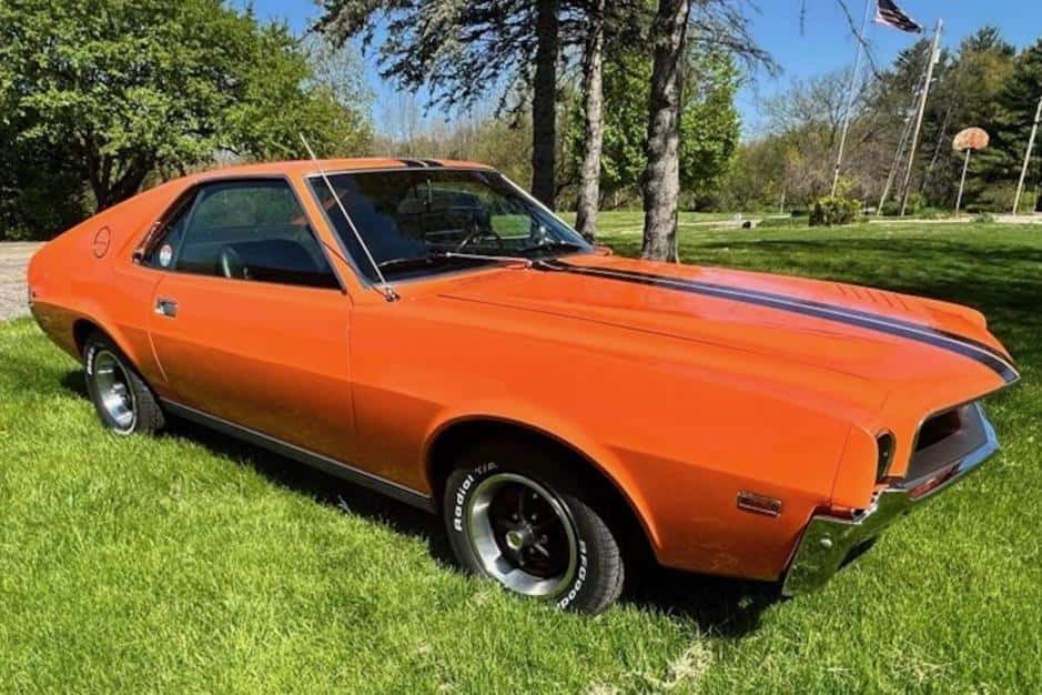 1968 AMC AMX sold for $22,000