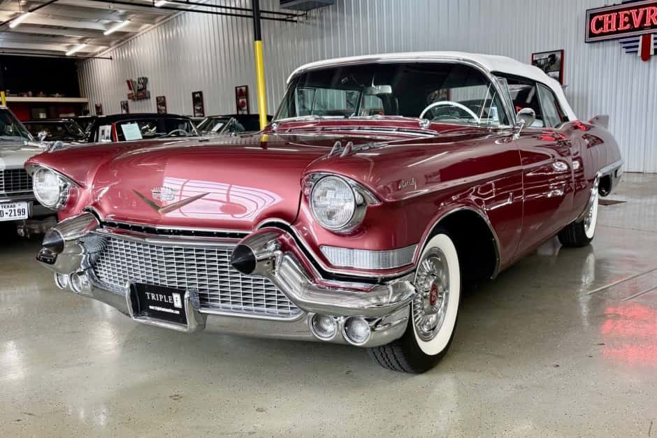 1957 Cadillac Eldorado (1957-1958) sold for $120,000