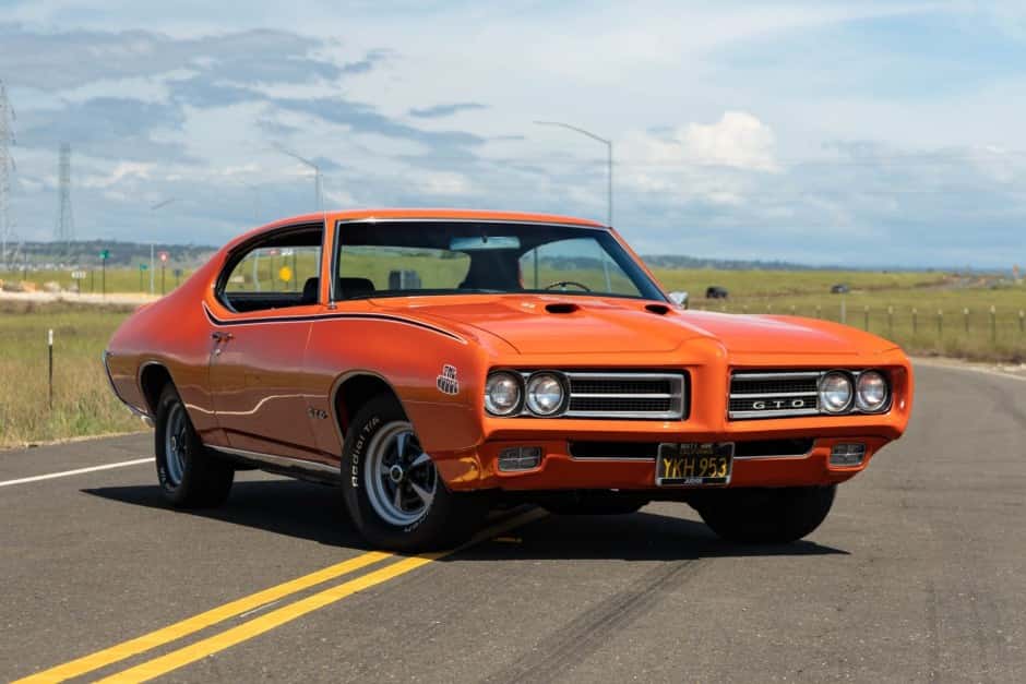 1969 Pontiac GTO (1968-1972) sold for $77,800