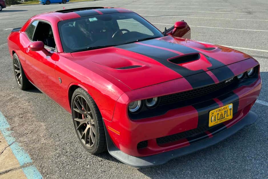 2017 Dodge Challenger SRT Hellcat sold for $29,000