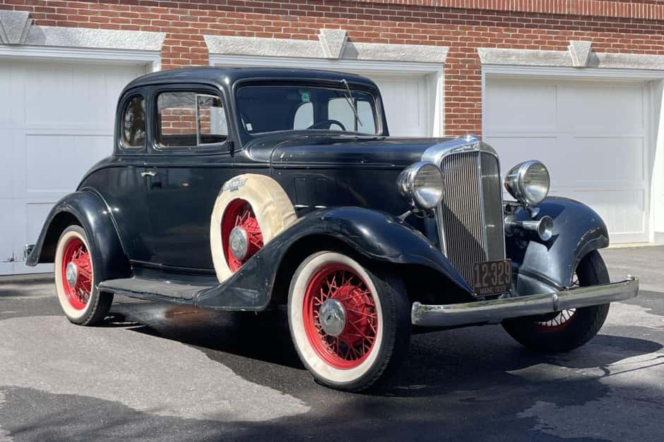 1933 Chevrolet Standard, Master, Master Deluxe, & Special Deluxe (1933-1942) sold for $12,000