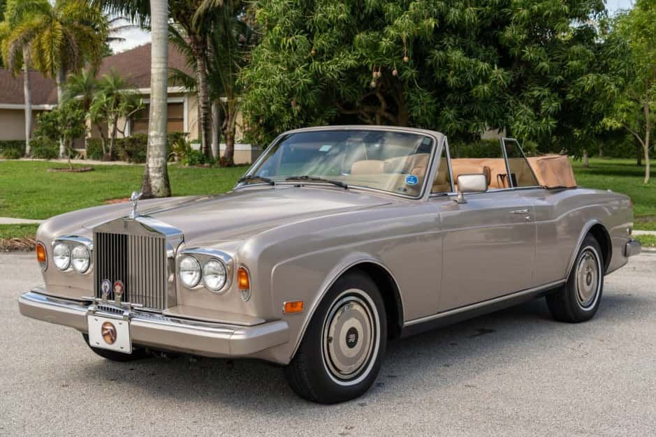 1989 Rolls-Royce Corniche sold for $56,500