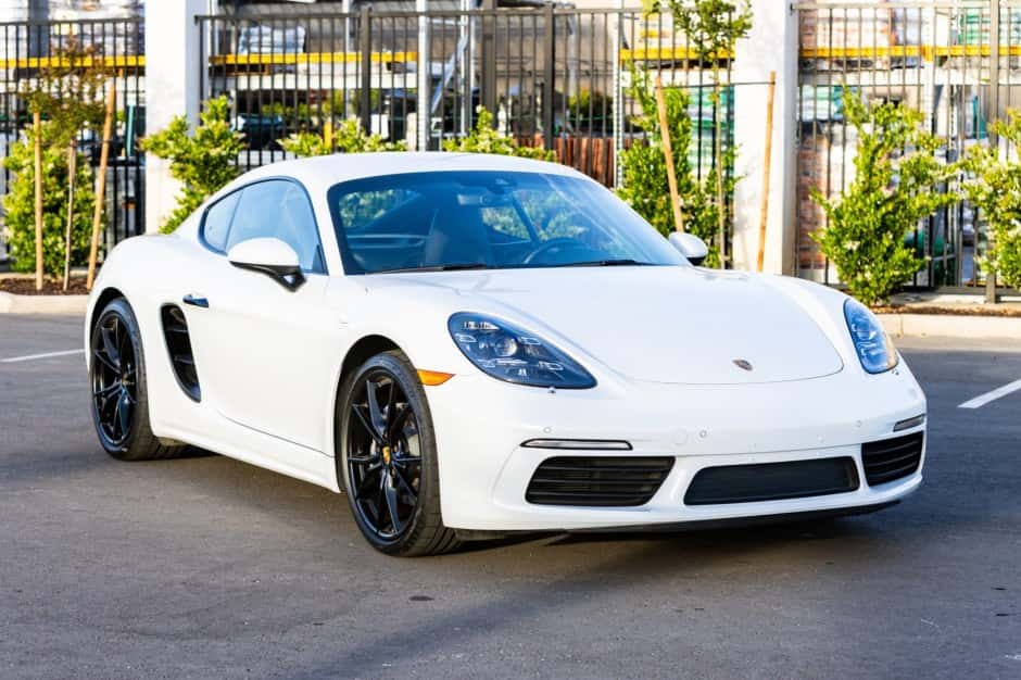 2021 Porsche 982 718 Cayman sold for $46,750
