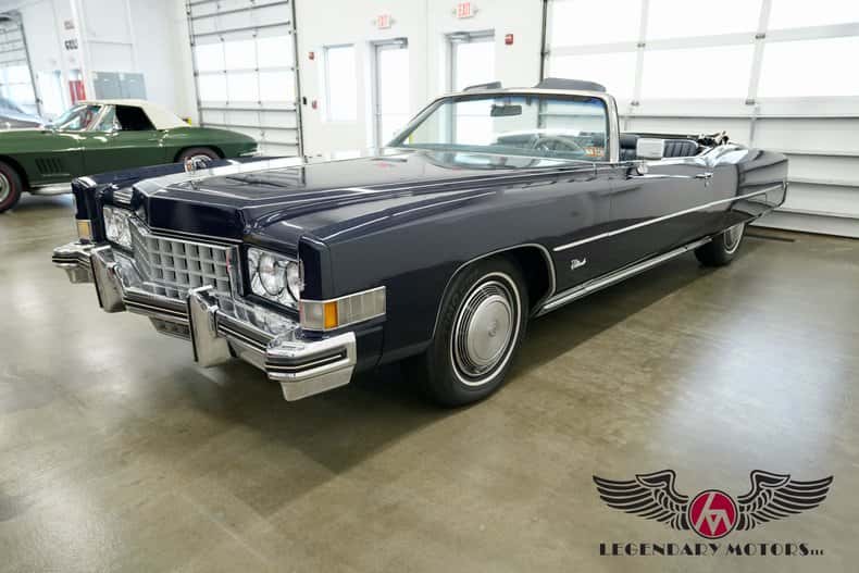 1973 Cadillac Fleetwood Eldorado sold for $23,100