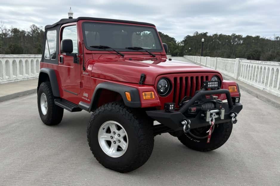 2003 Jeep Wrangler TJ (1997-2006) sold for $19,250