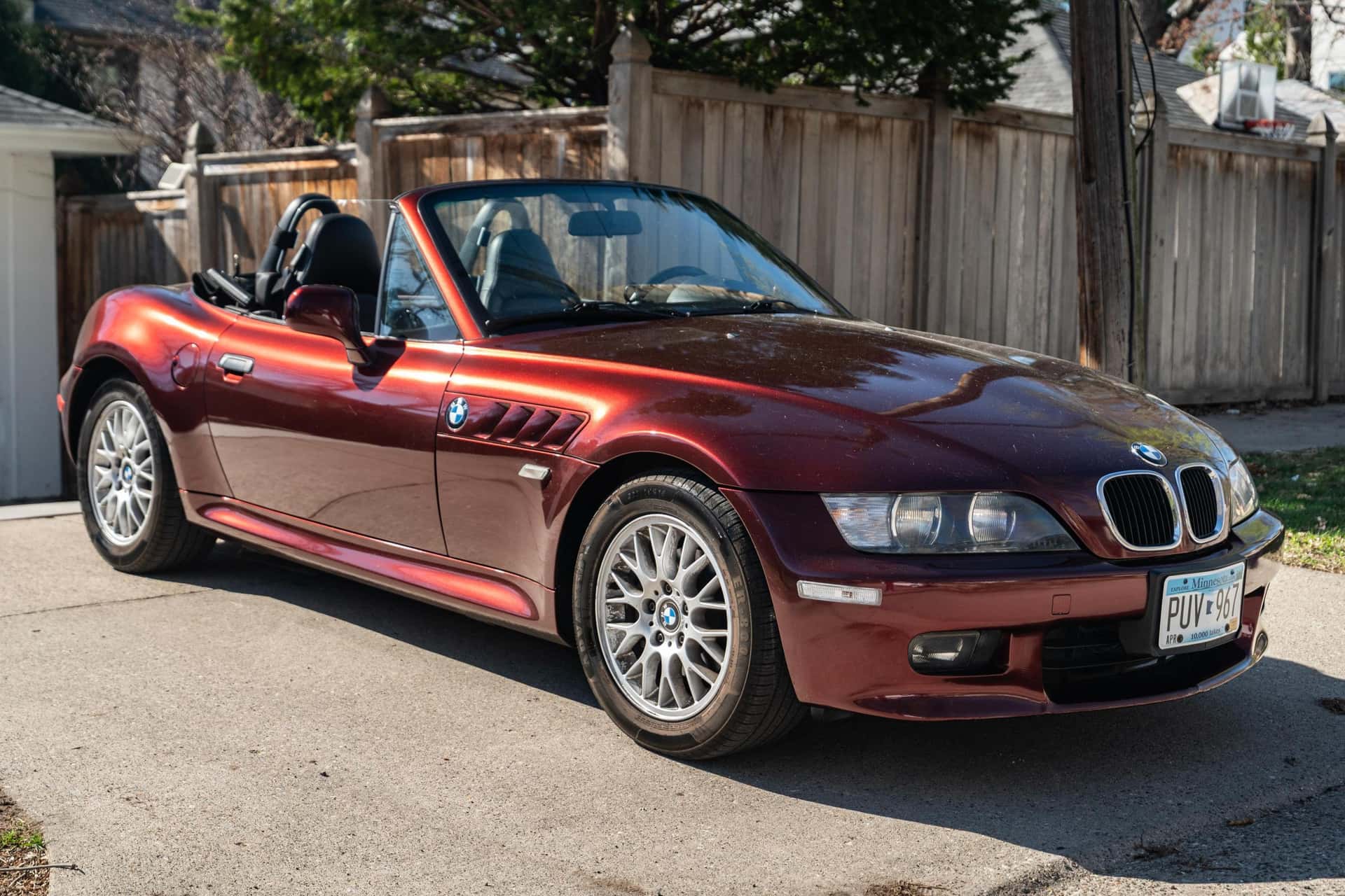 2000 BMW Z3 sold for $6,975