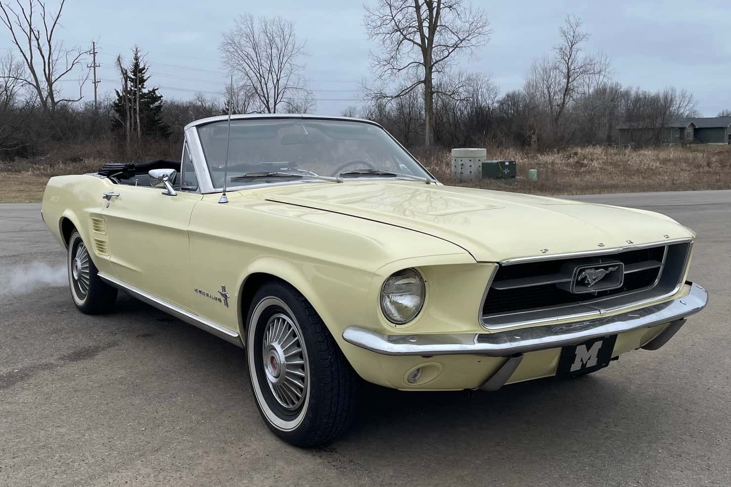 1967 Ford Mustang sold for $12,750