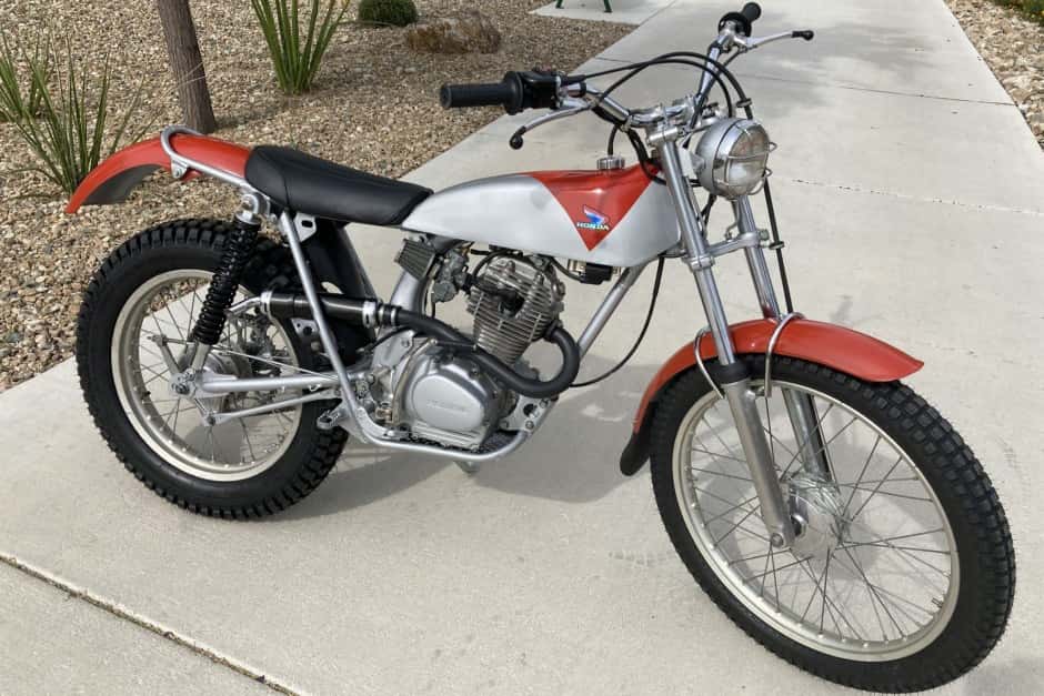 1974 Honda TL125 & TL250 sold for $1,825