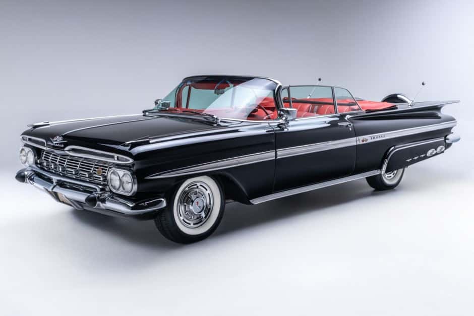1959 Chevrolet Impala (1959-1960) sold for $251,000