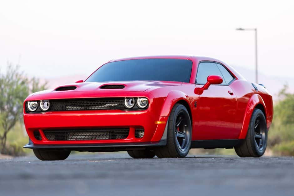 2021 Dodge Challenger SRT Demon & Super Stock sold for $77,500