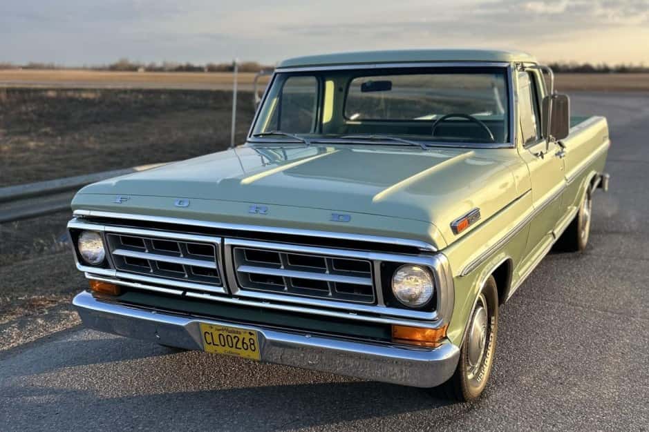 1971 Ford F-Series 1967-1972 sold for $15,250