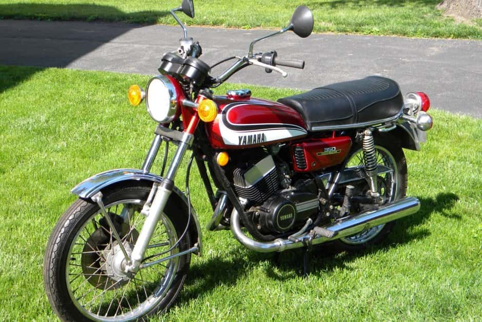 1973 Yamaha RD sold for $3,300