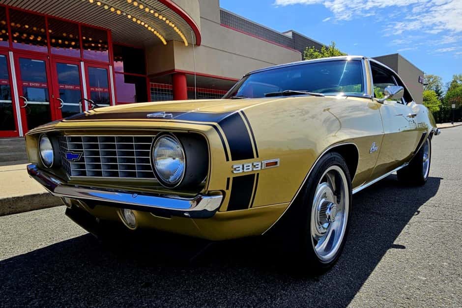 1969 Chevrolet Camaro (1st Generation – 1967-1969) sold for $51,500