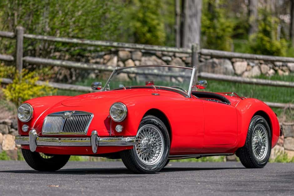 1958 MG MGA sold for $20,750