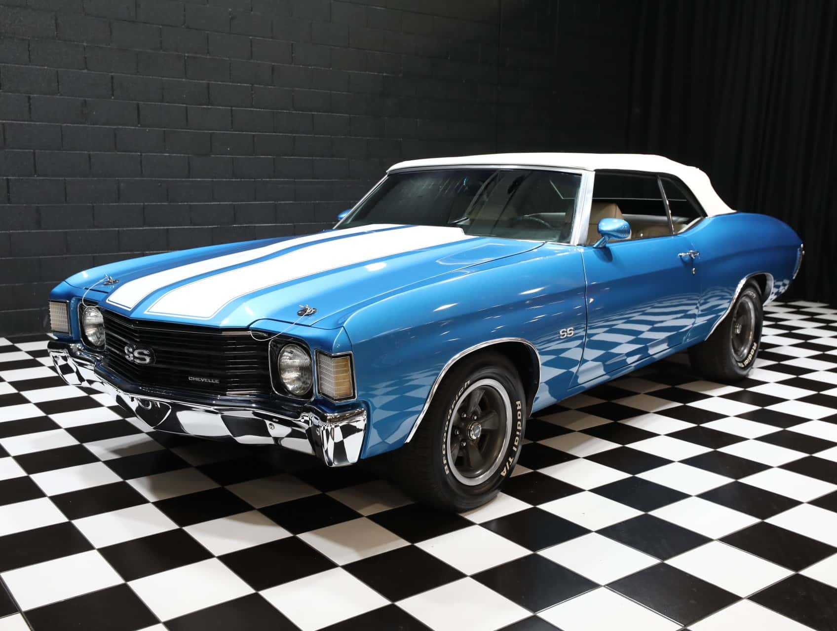 1972 Chevrolet Chevelle Convertible sold for $78,750