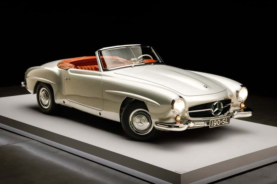 1955 Mercedes-Benz 190SL sold for $149,000