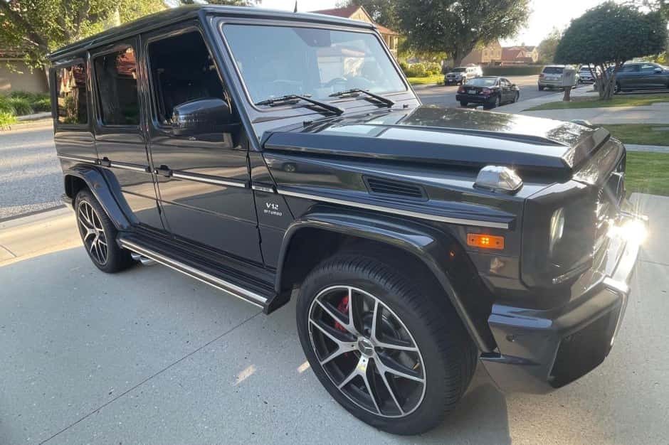 2016 Mercedes-Benz W463 G-Class AMG (1990-2018) sold for $105,463