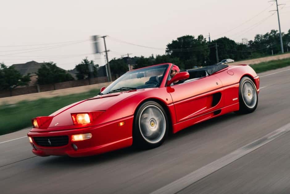 1998 Ferrari F355 sold for $105,000