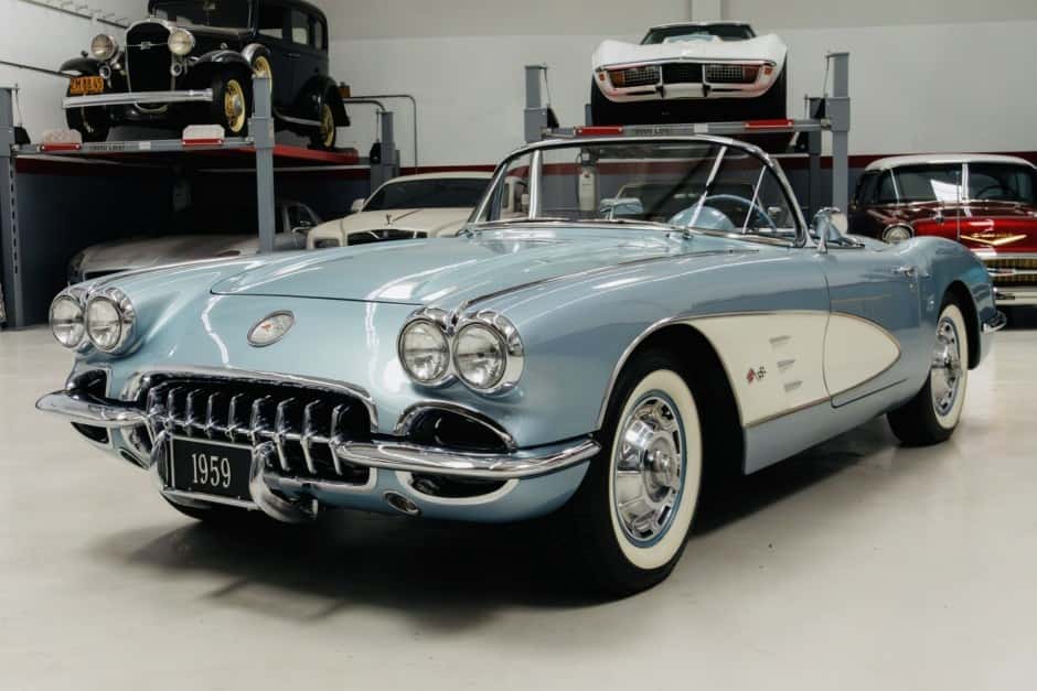 1959 Chevrolet Corvette C1 (1958-1960) sold for $66,500