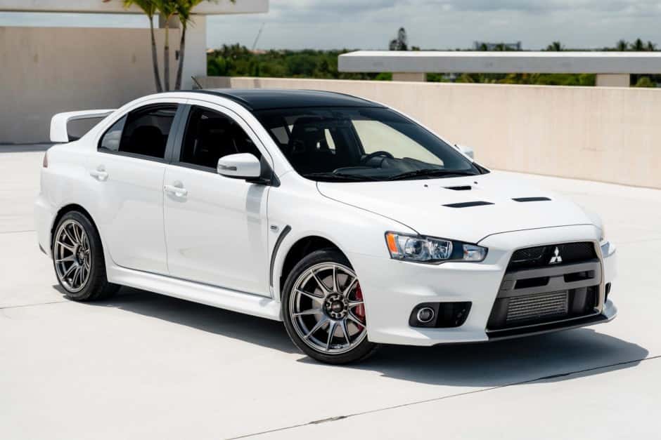 2015 Mitsubishi Lancer Evolution sold for $45,250