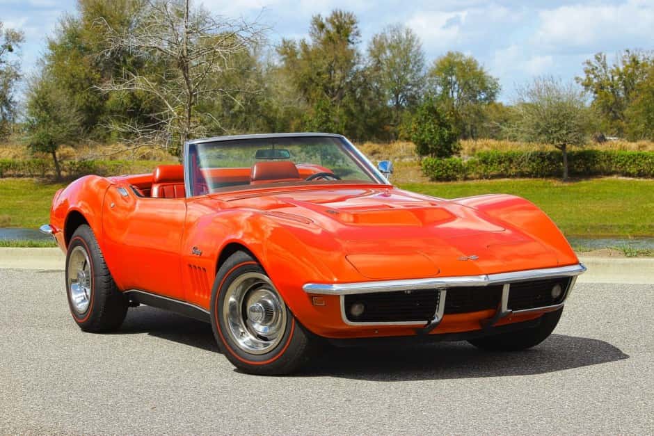 1969 Chevrolet Corvette C3 Convertible sold for $45,000