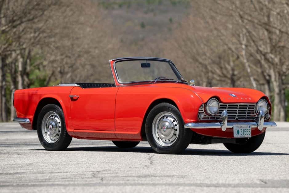 1963 Triumph TR4 sold for $21,000