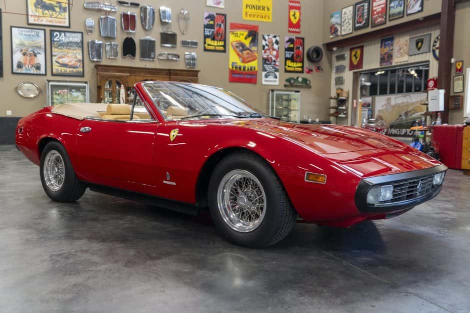 1972 Ferrari 365 GTC/4 sold for $210,000