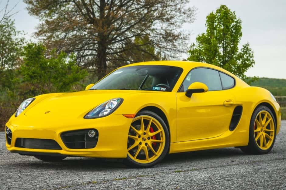 2014 Porsche 981 Cayman sold for $57,500