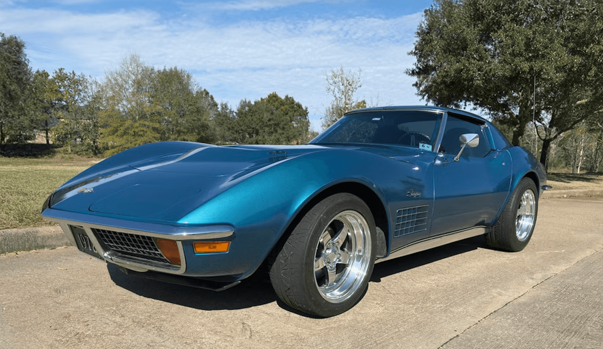1972 Chevrolet Corvette sold for $26,000