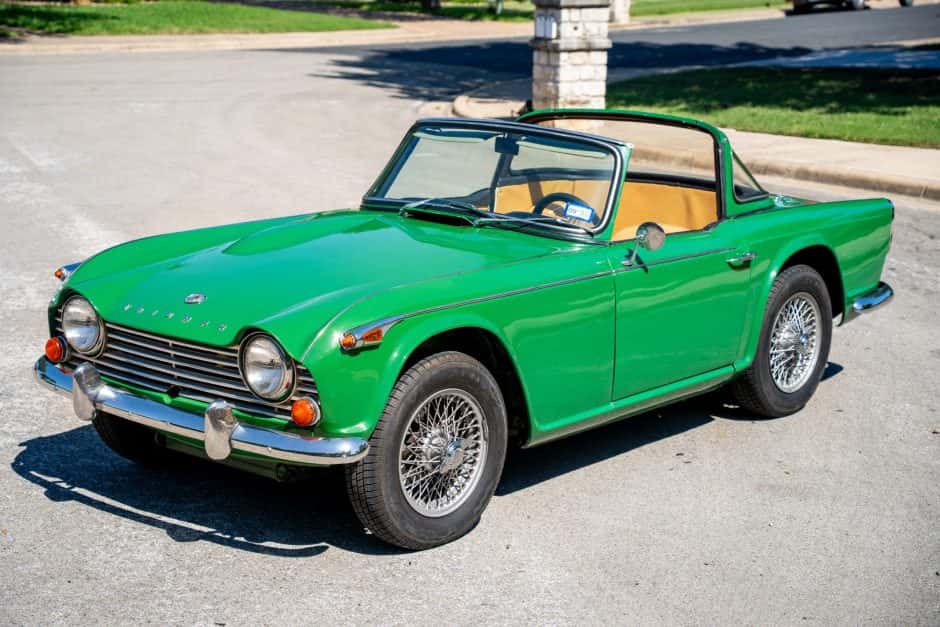 1966 Triumph TR4 sold for $14,000