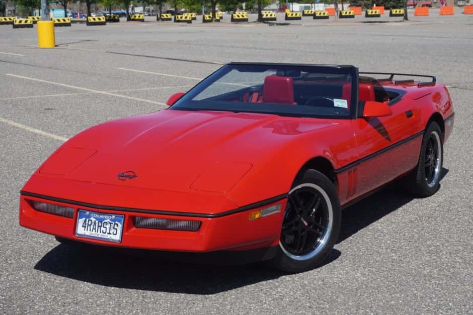 1988 Chevrolet Corvette C4 Convertible (1986-1991) sold for $12,750