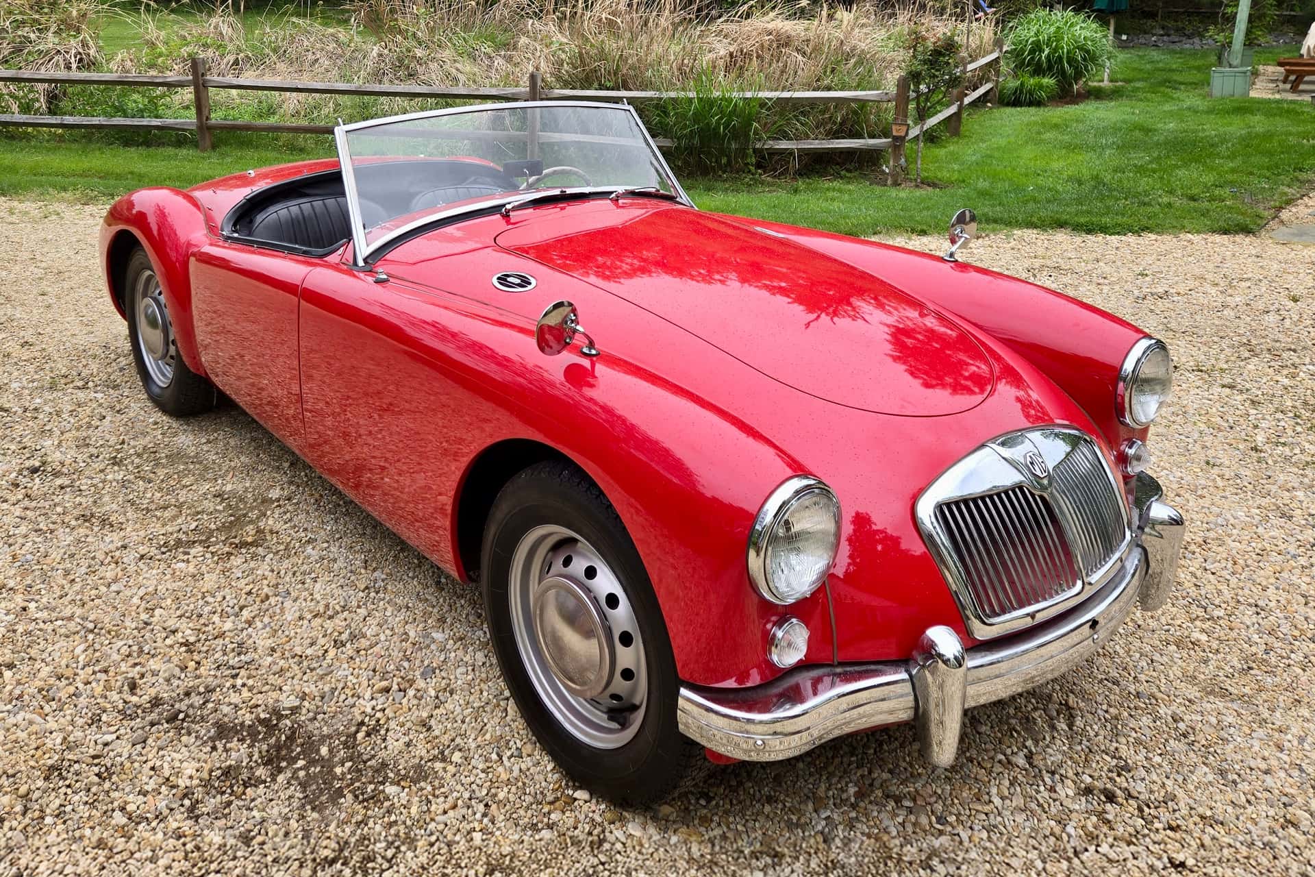 1956 MG MGA sold for $18,050
