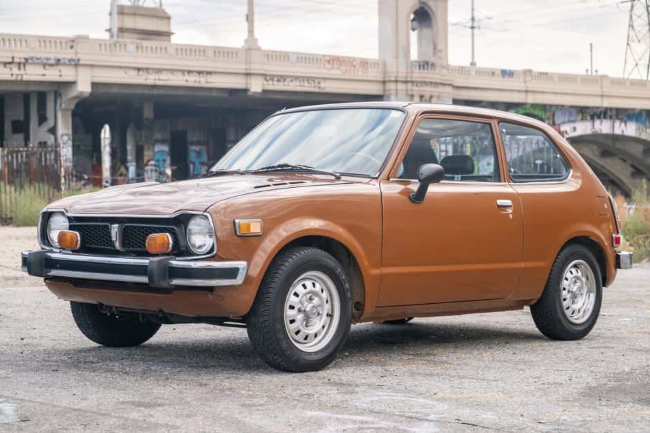 1974 Honda Civic (1972-1979) sold for $6,102