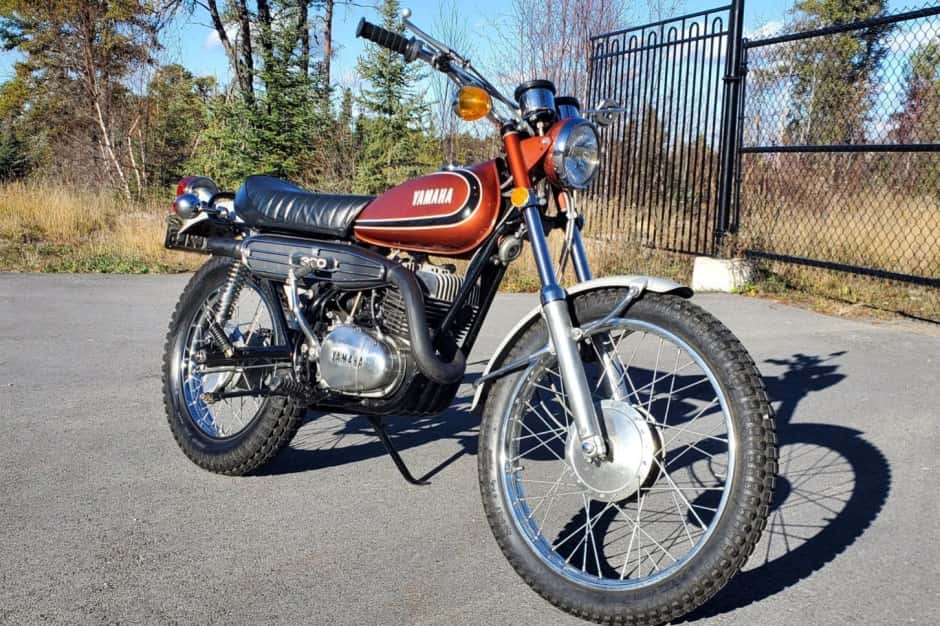 1973 Yamaha Enduro sold for $5,500