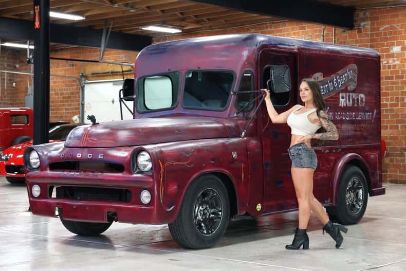 1957 Dodge Milk Truck sold for $21,000