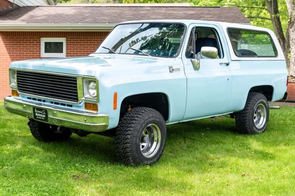 1978 Chevrolet K5 Blazer 1973-1991 sold for $16,500