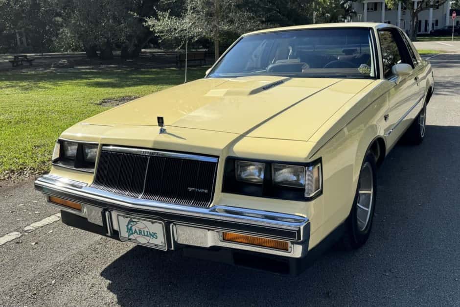 1986 Buick Regal T-Type & Turbo-T sold for $32,500