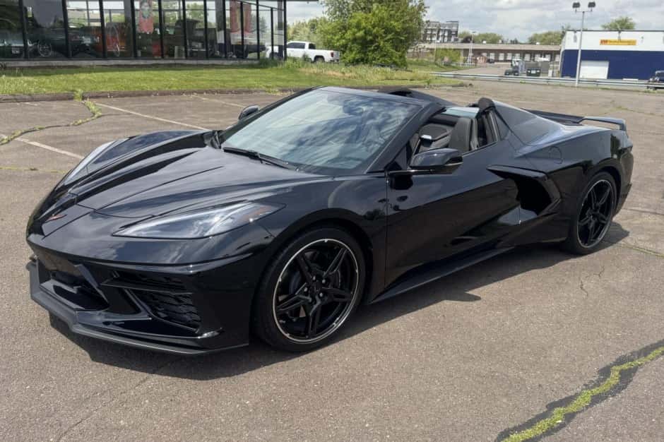 2022 Chevrolet Corvette C8 Stingray Convertible sold for $58,055
