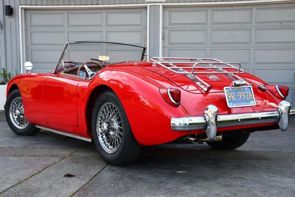 1957 MG MGA sold for $18,500