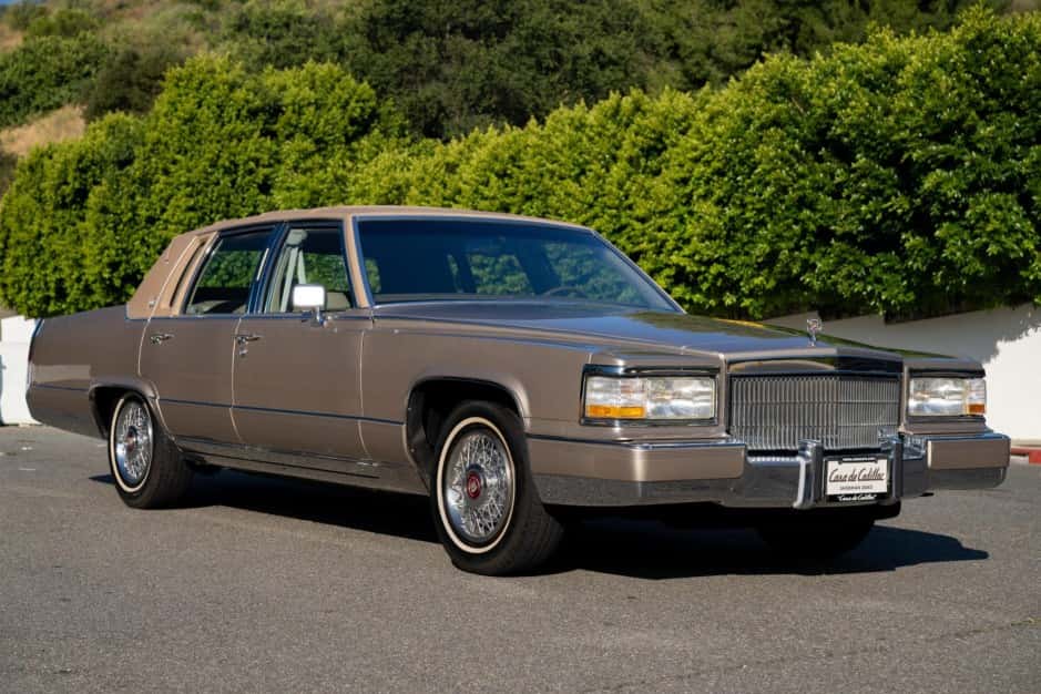 1990 Cadillac Brougham sold for $22,100