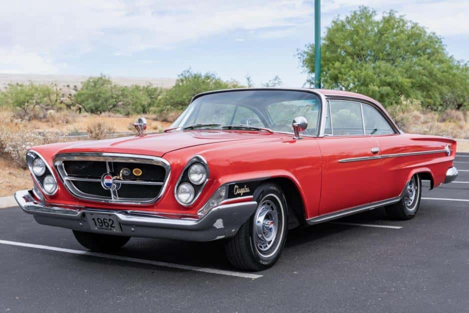 1962 Chrysler 300 Letter Series sold for $26,500
