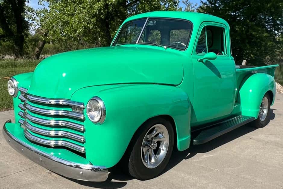 1953 Chevrolet Advance Design Pickup (1947-1955) sold for $21,750