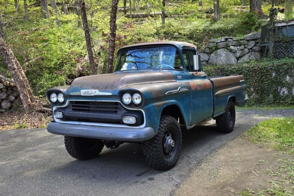 1958 Chevrolet Task Force Pickup (1955-1959) sold for $18,000