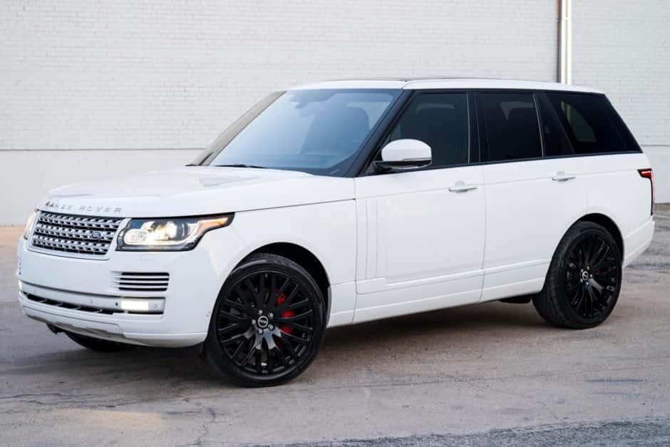 2013 Land Rover Range Rover L405 sold for $14,750
