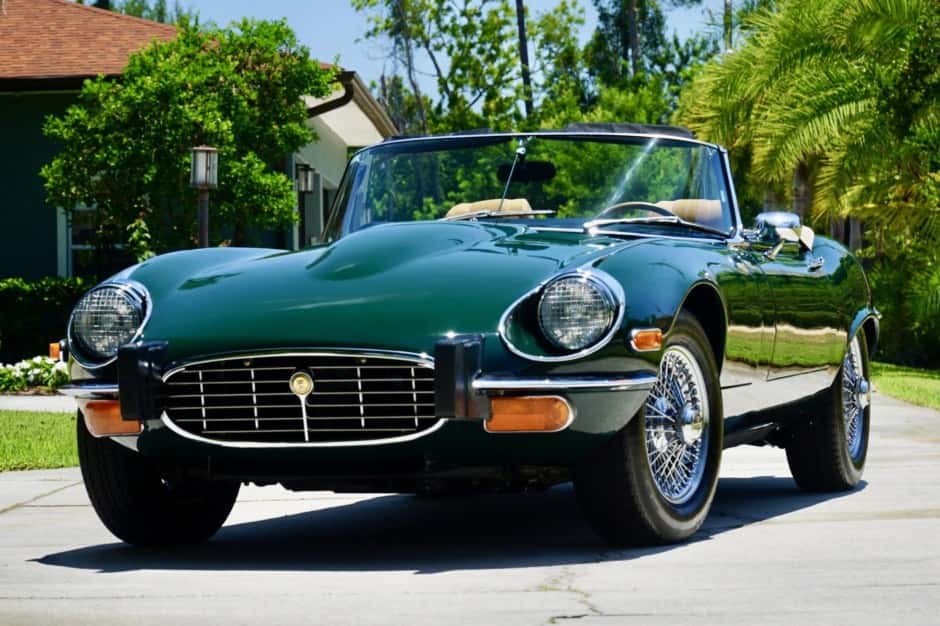 1974 Jaguar XKE Series III sold for $83,000