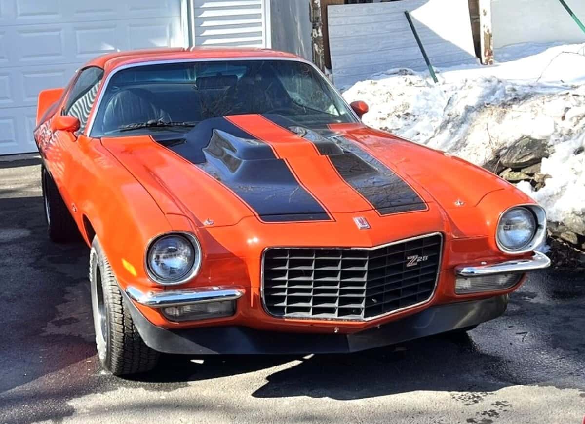 1972 Chevrolet Camaro Z28 sold for $36,750