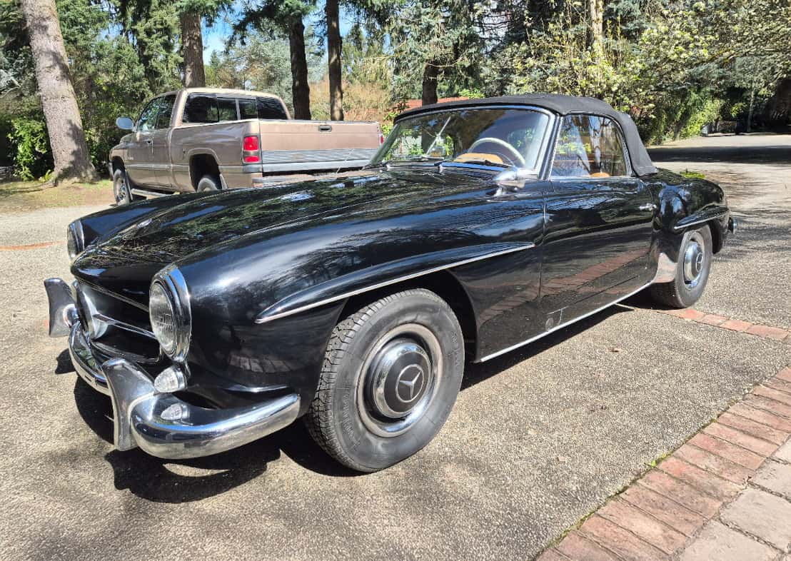 1957 Mercedes-Benz 190SL sold for $60,000
