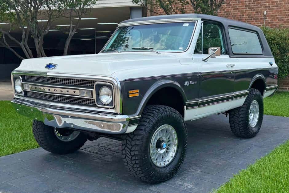 1970 Chevrolet K5 Blazer 1969-1972 sold for $70,500