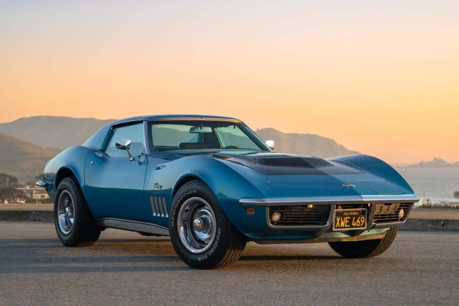 1969 Chevrolet Corvette C3 Coupe (1968-1972) sold for $26,500